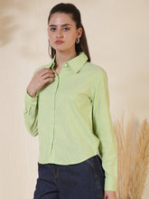 Striped Spread Collar Handloom Shirt