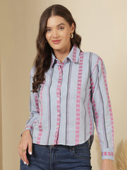 Comfort Striped Casual Shirt