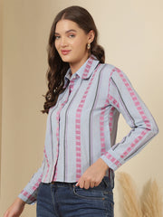 Comfort Striped Casual Shirt