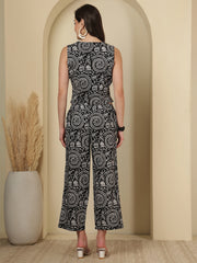 Warli Print Co-ord With Jacket
