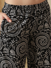 Warli Print Co-ord With Jacket